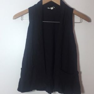 77kids Black Tee Shirt Vest Size Small